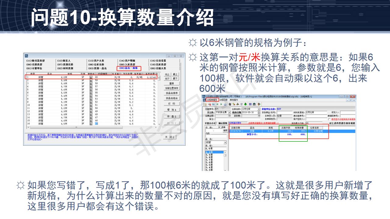 问题10--换算数量介绍